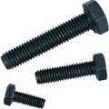 Newport Fasteners Class 8.8, M8-1.25 Hex Head Cap Screw, Plain Steel, 14 mm L, 100 PK 186979-100